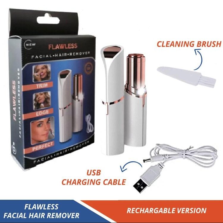 Rechargeable Flawless Facial Hair Remover
