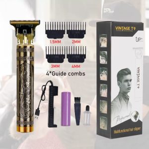 Vintage T9 Hair Clipper Trimmer – ব্যাটারি খুলে চার্জ দিতে হবে